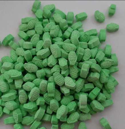 100 Green Grenade XTC Pills